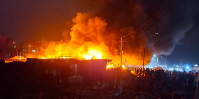 Fire breaks out at Kalshi slum