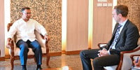 UNDP Resident Representative Stefan Liller calls on PM