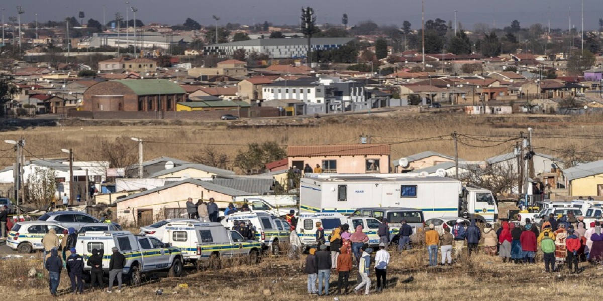 Multiple attackers kill 12 people in mass shooting in Johannesburg