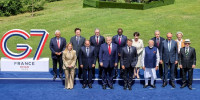 Macron winds up G7 with AI, Trump dinner