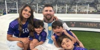 Messi's wife sends emotional message after husband's historic goals