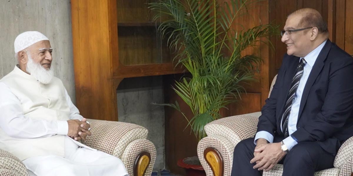 Pakistan High Commissioner meets Opposition Leader