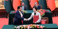 Dhaka, Beijing sign 13 MoUs