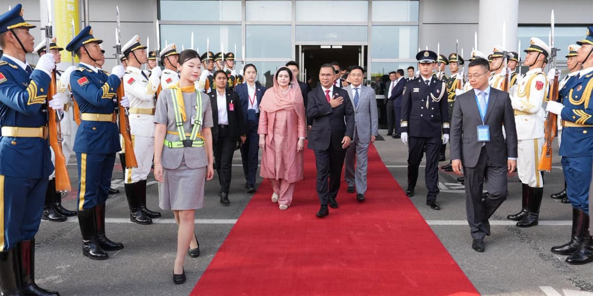 PM leaves Beijing for home wrapping up his maiden two-nation visit