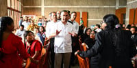 PM encourages students to become competent, responsible citizens