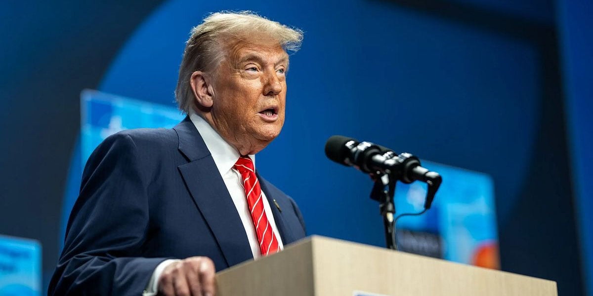 Trump says 'ridiculous' for US to maintain current support for NATO