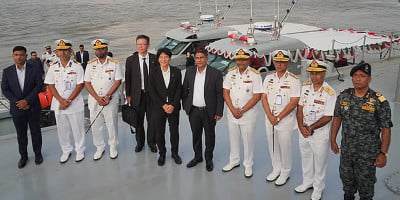 Security Cooperation: Bangladesh receives five patrol boats from Japan