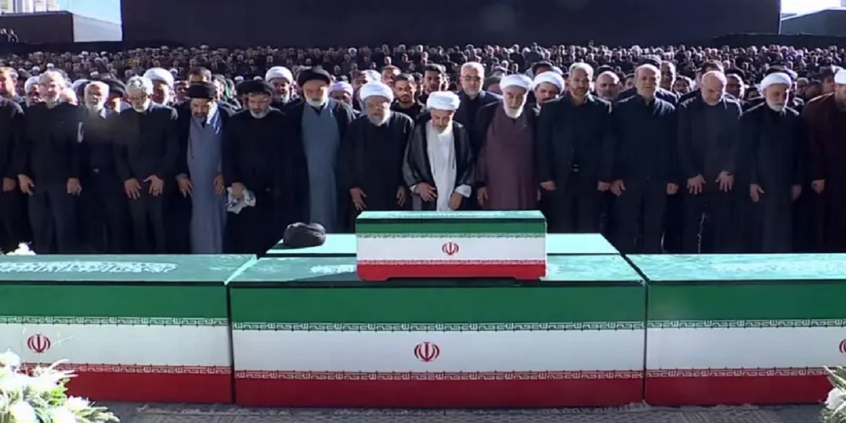 Ayatollah Khamenei's funeral prayers offered in Tehran