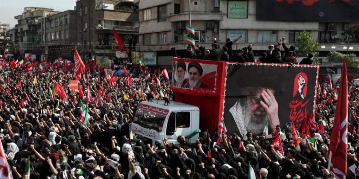 Iran's former supreme leader's funeral procession begins in Tehran
