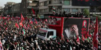 Iran's former supreme leader's funeral procession begins in Tehran