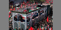 Iran's late supreme leader Ali Khamenei's body arrives in Qom