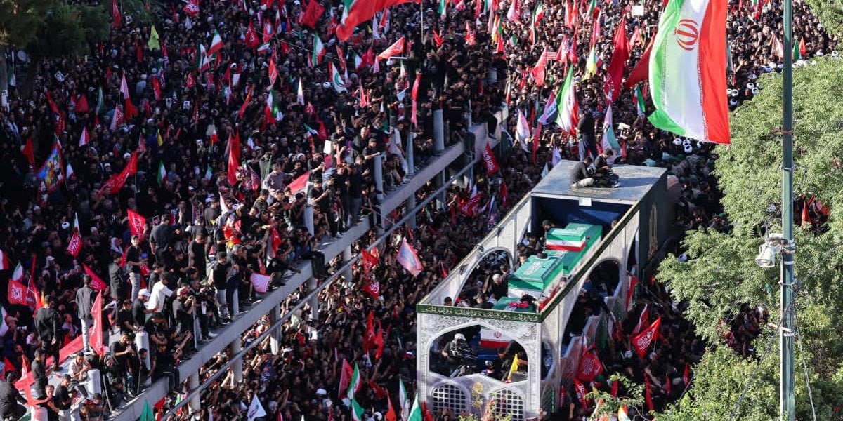 Iran buries Khamenei after new fighting with US erupts