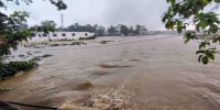 Low-lying areas at Banshkhali in Chattogram inundated