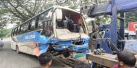 3 killed in bus-ambulance collision in Pabna